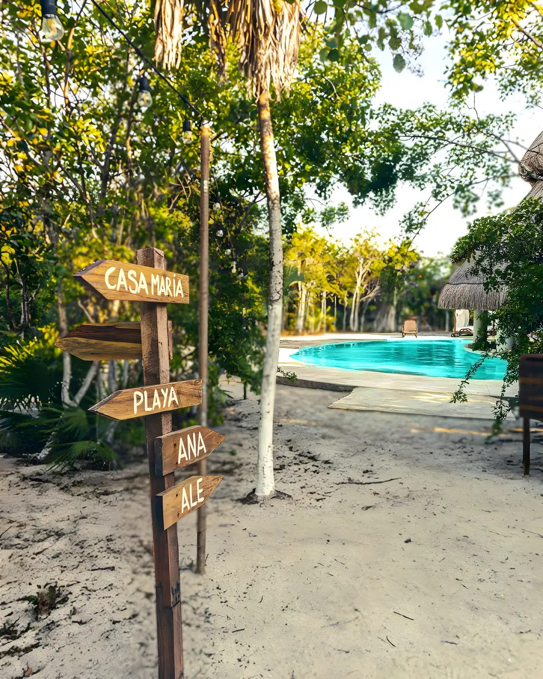 Los bungalows de palapa de Tatich Sisal Bungalows (1 de 37)